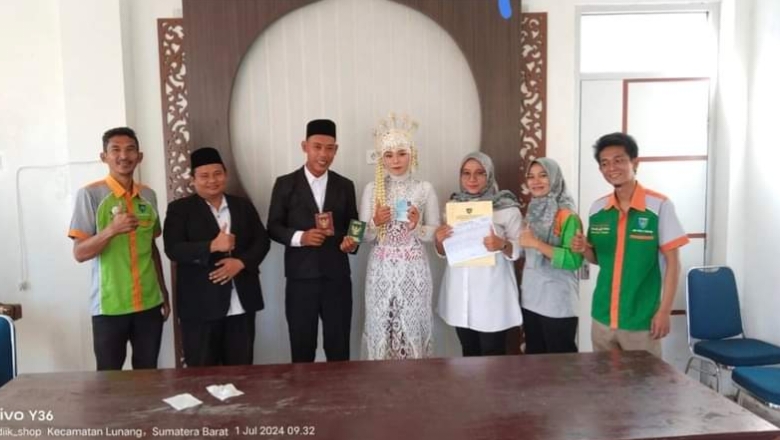 UKL Disdukcapil Lunang Lakukan Layanan Inovasi Pass Nikah