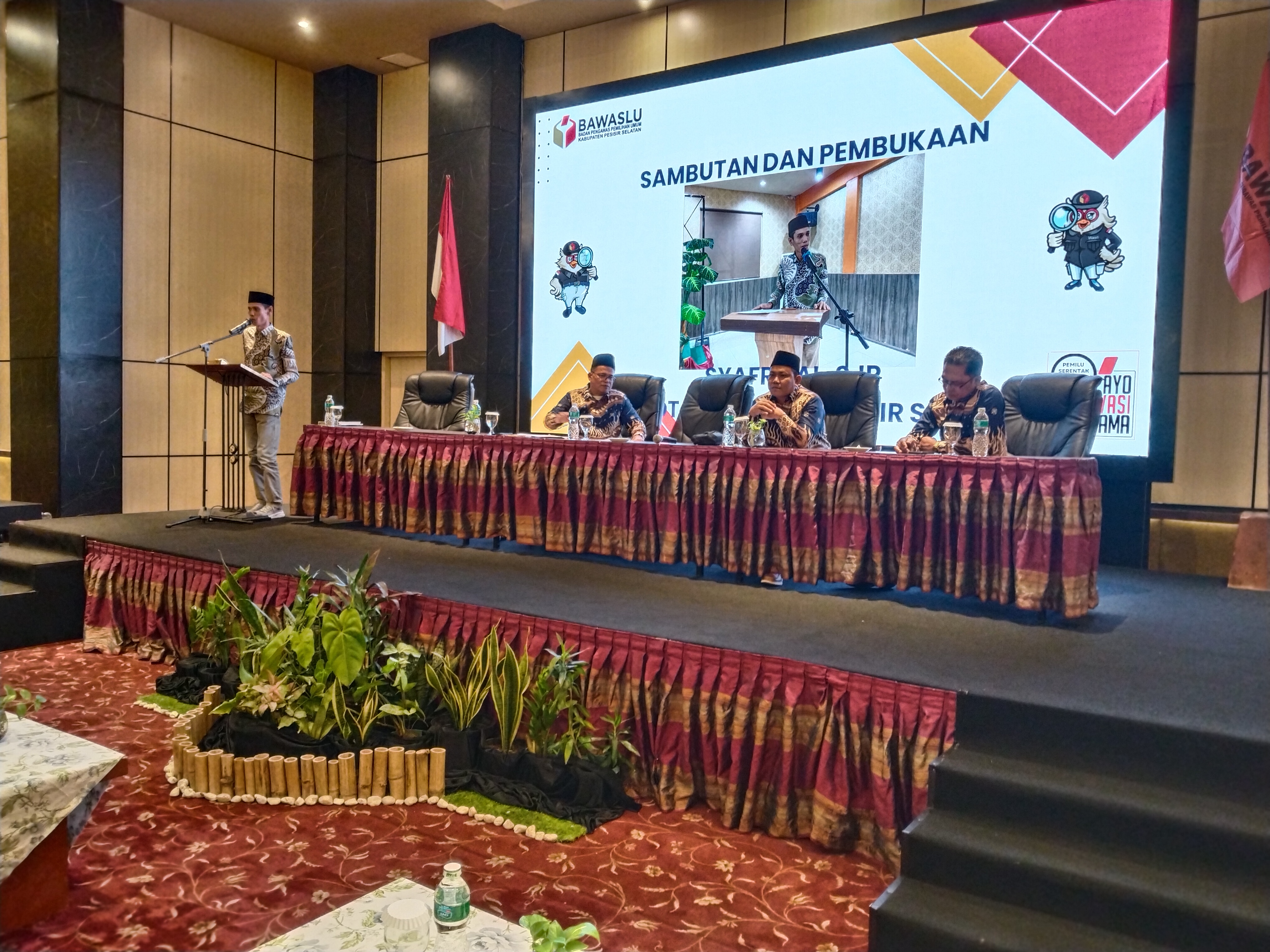 Bawaslu Pesisir Selatan  Gelar Orientasi Teknis Pengawasan Pemungutan Suara Ulang Pasca Putusan MK