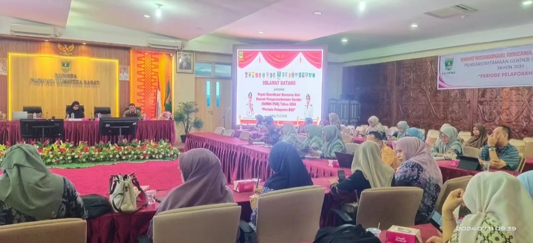Empat Perangkat Daerah Ikuti Rakor Randa PUG di Bappeda Provinsi Sumatera Barat