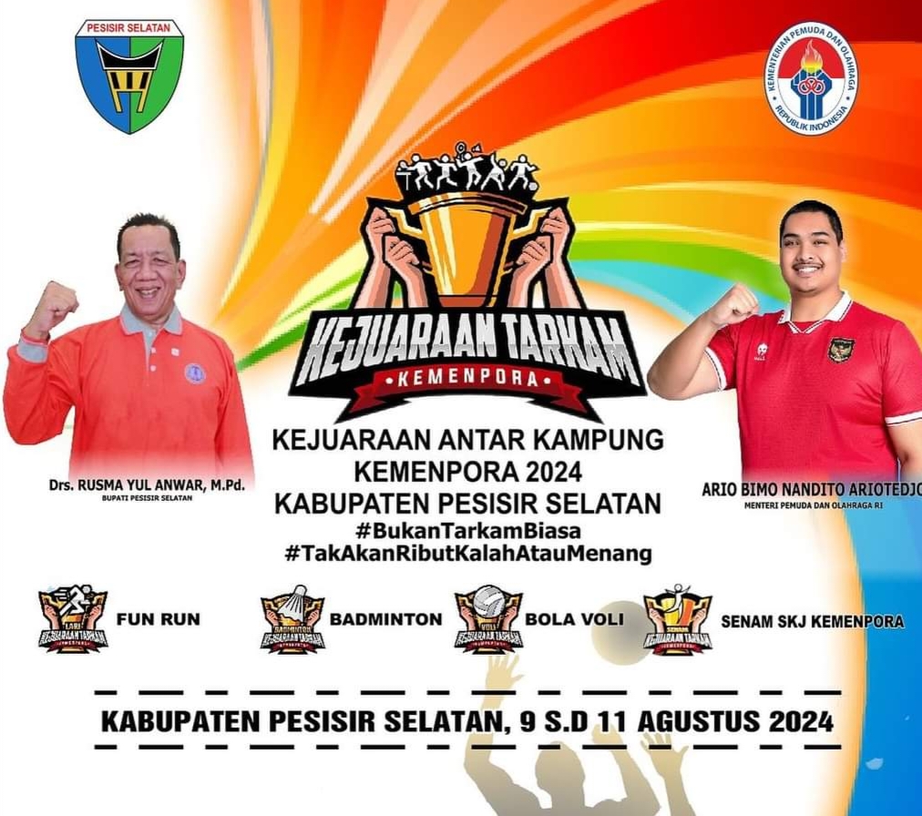 Kemenpora RI Akan Gelar Kejuaraan Tarkam 2024 di Kabupaten Pesisir Selatan