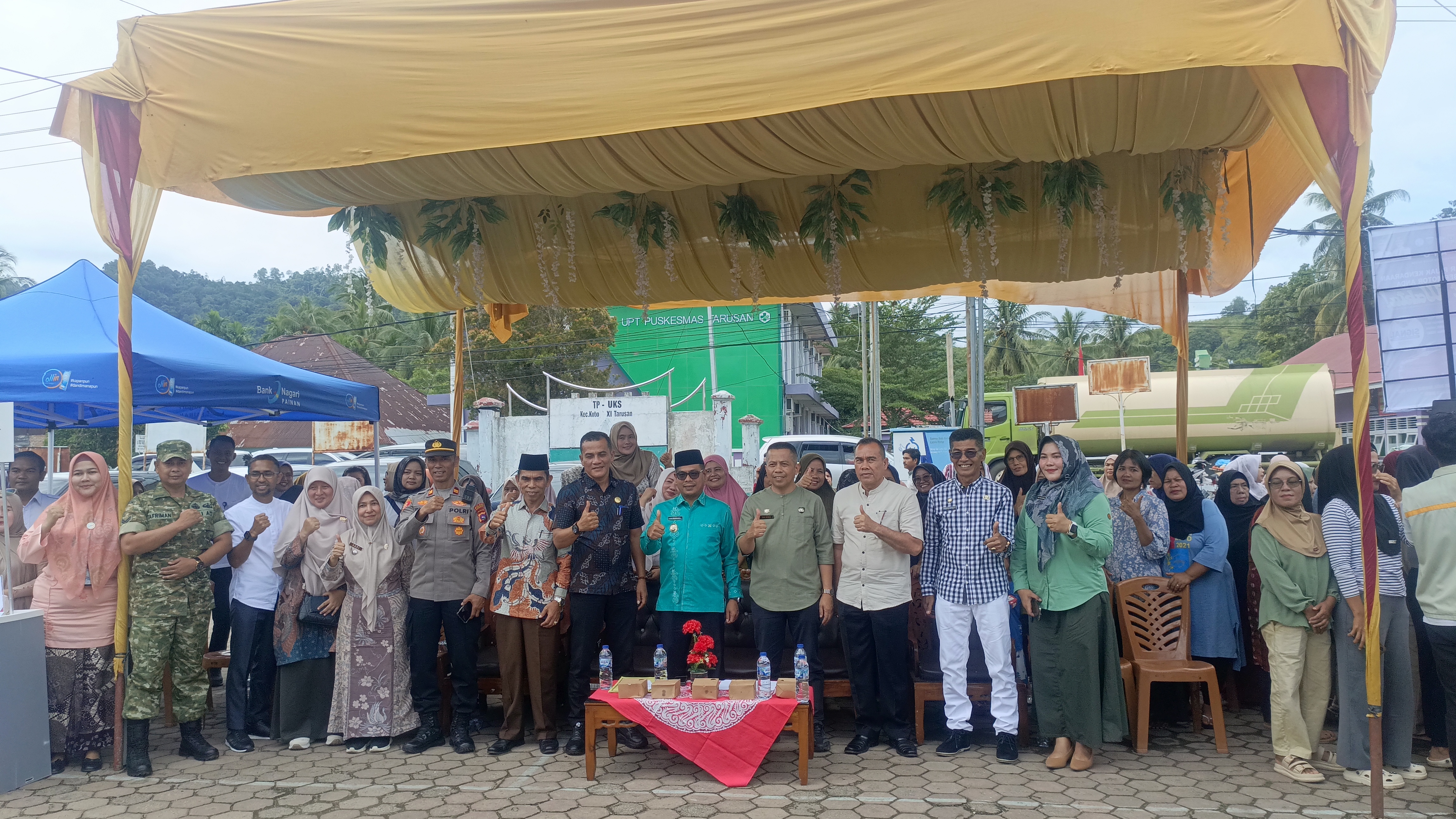 Pasar Murah Pemkab Pessel Disambut Antusias, Sembako Dijual di Bawah Harga Pasar