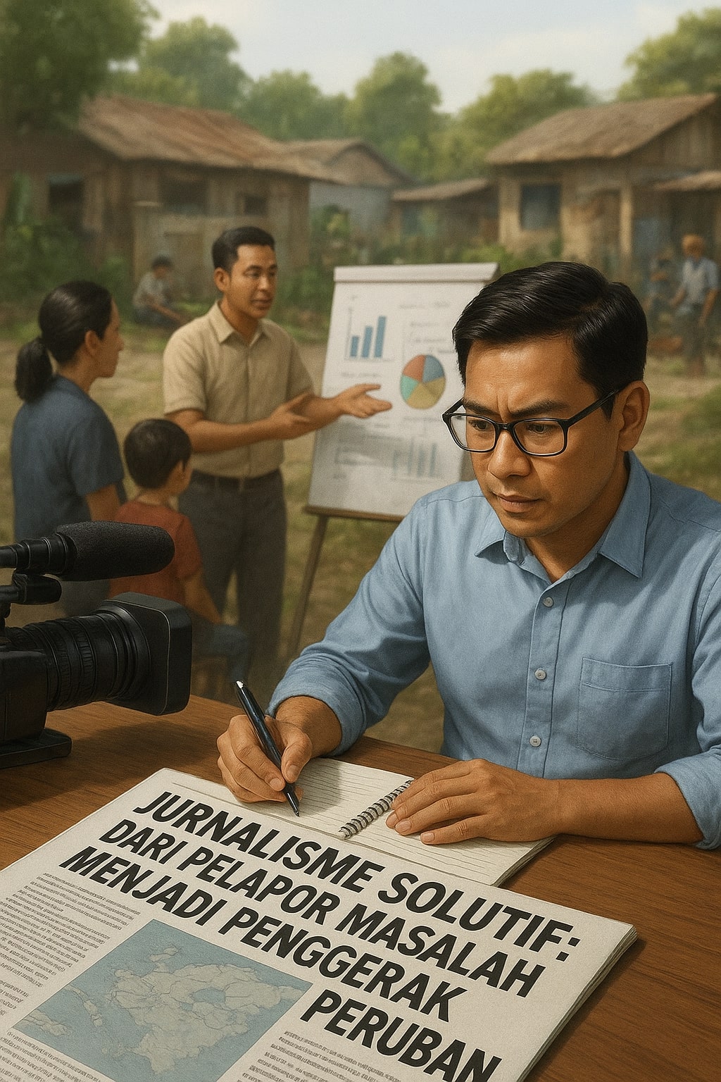 Jurnalisme Solutif: Dari Pelapor Masalah Menjadi Penggerak Perubahan