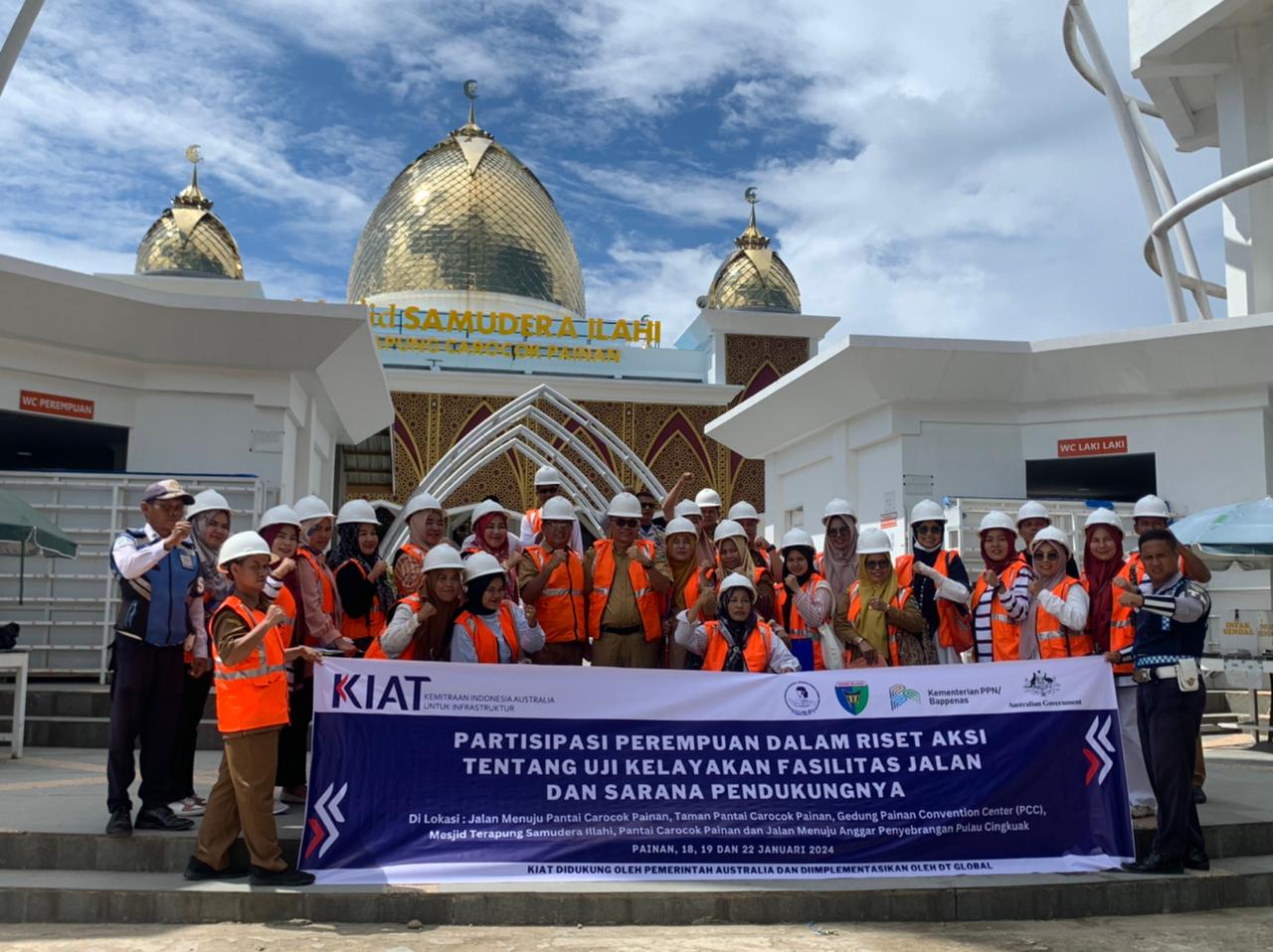 Riset uji Kelayakan Fasilitas Publik hari ke 3 bersama IWAPI Pessel