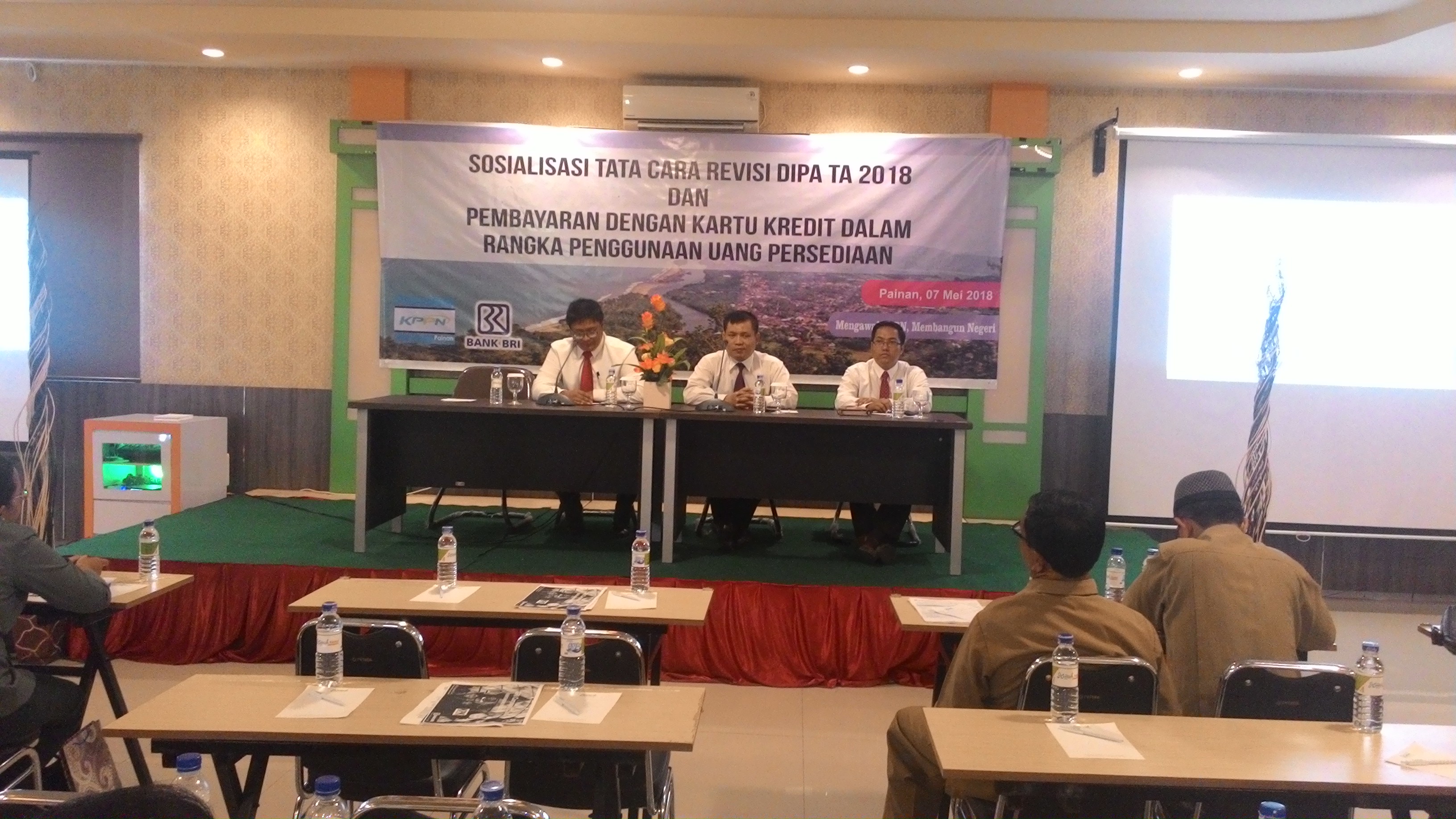 Kantor KPPN Painan Menggelar Sosialisasi Tata Cara Revisi DIPA Tahun 2018