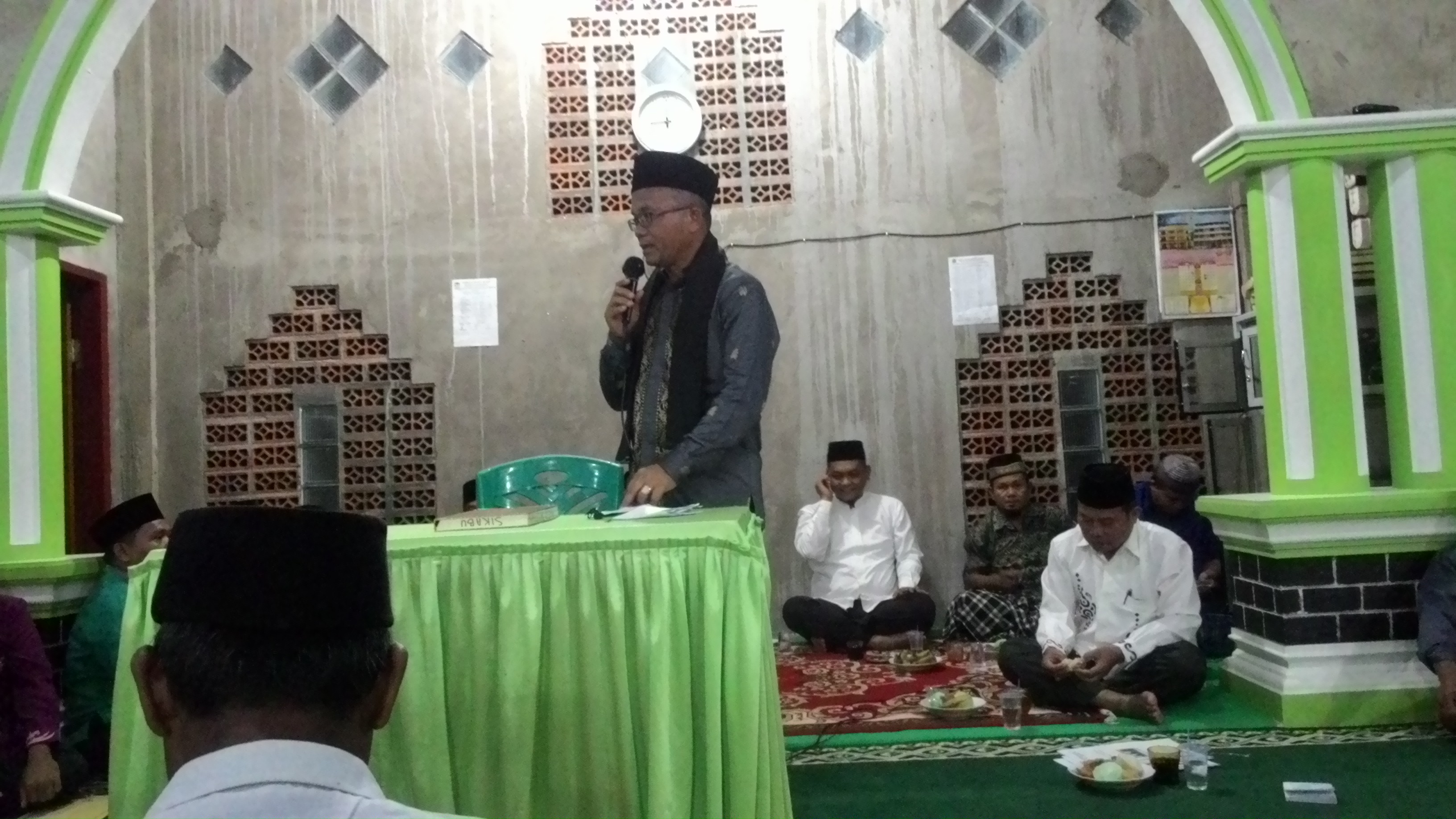 Tim V  Silaturrahmi Ramadhan Dipimpin Sekda Kunjungi Masjid Baiturrahman Sikabu