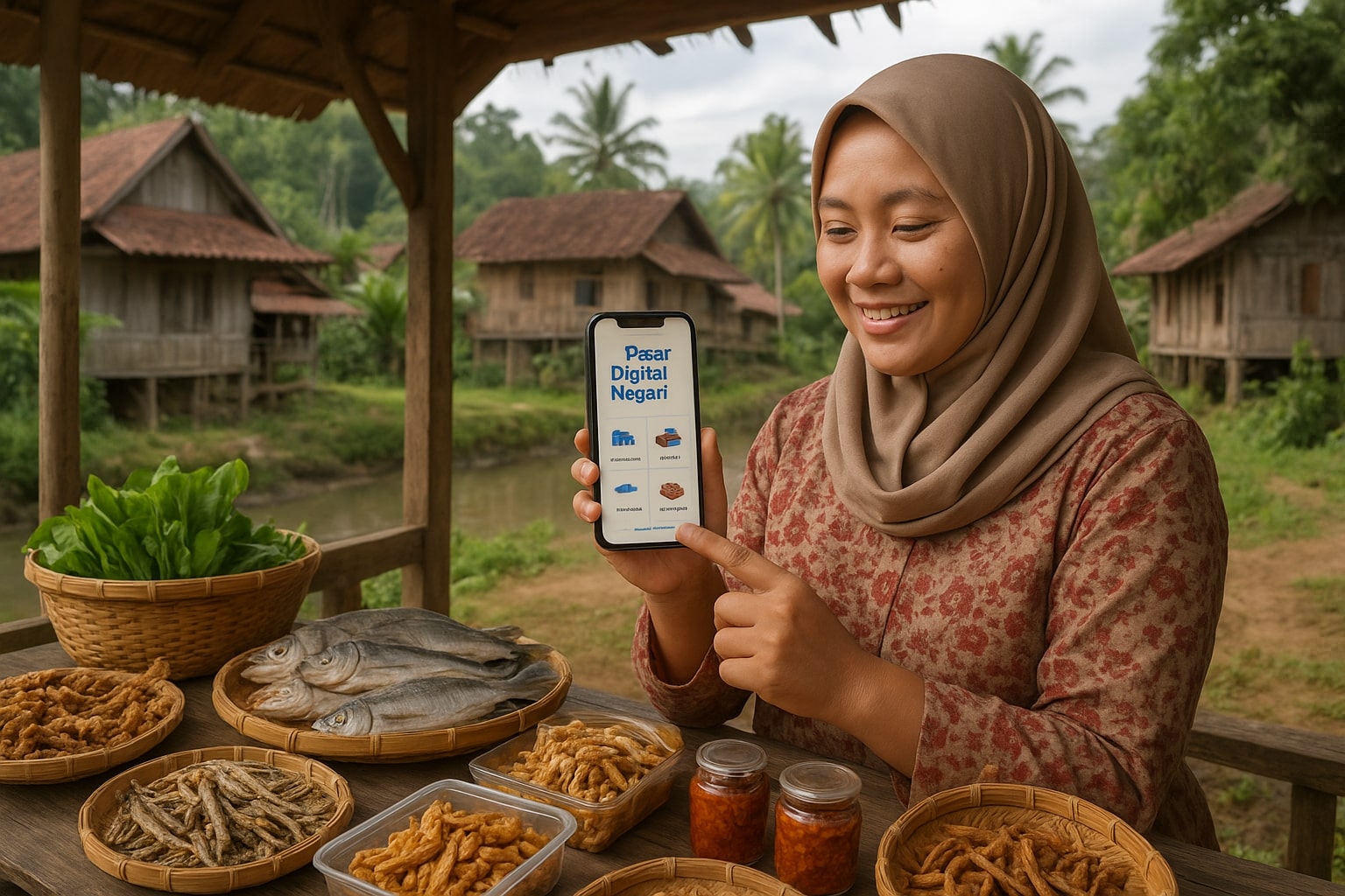 Membentuk Pasar Digital Nagari: Inovasi Perdagangan Lokal di Era Transformasi Teknologi