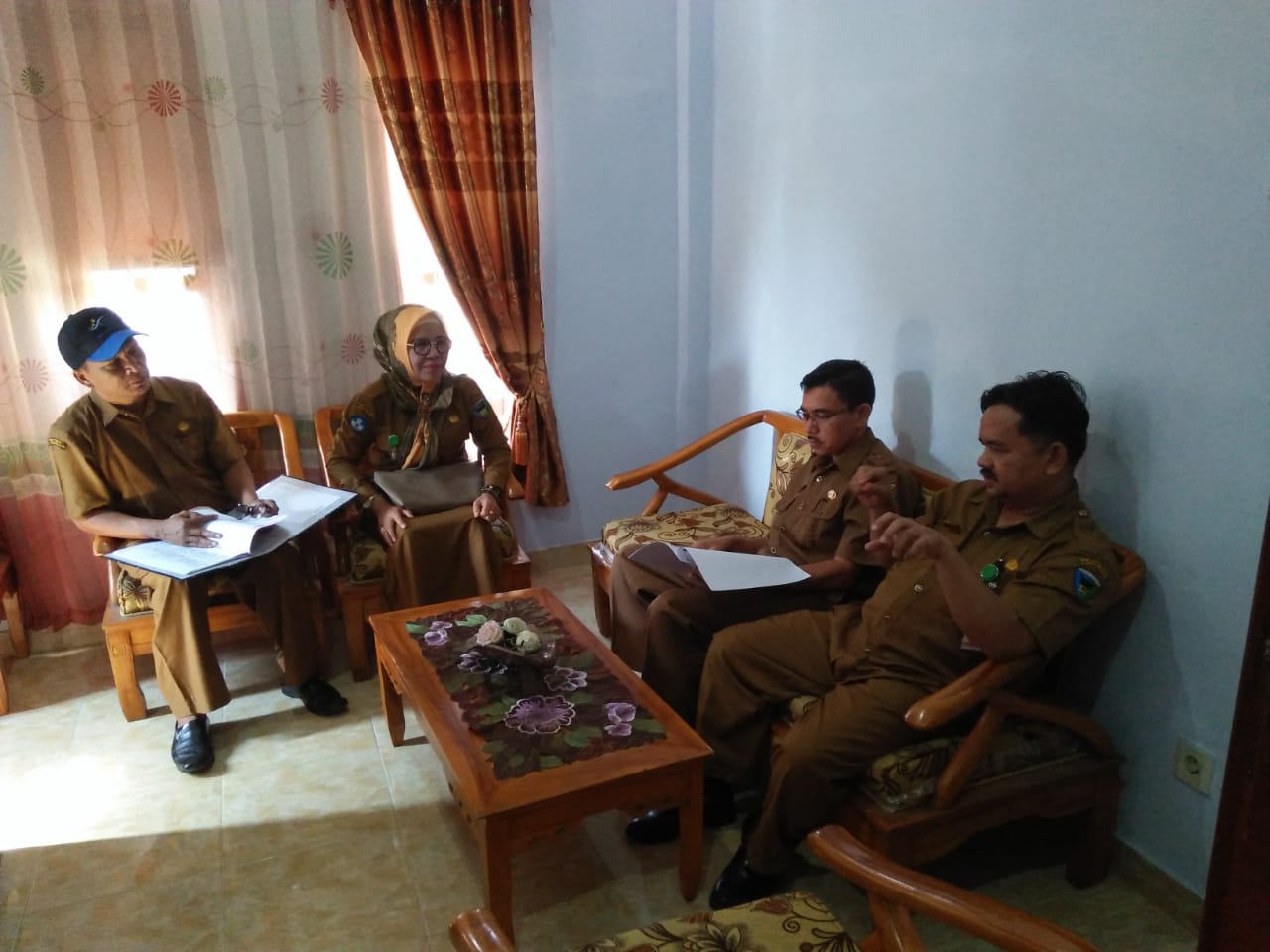 Nagari Ampiang Parak Lakukan Persiapan Penilaian Nagari dan Kelurahan Berprestasi Tingkat Prov. Sumbar 