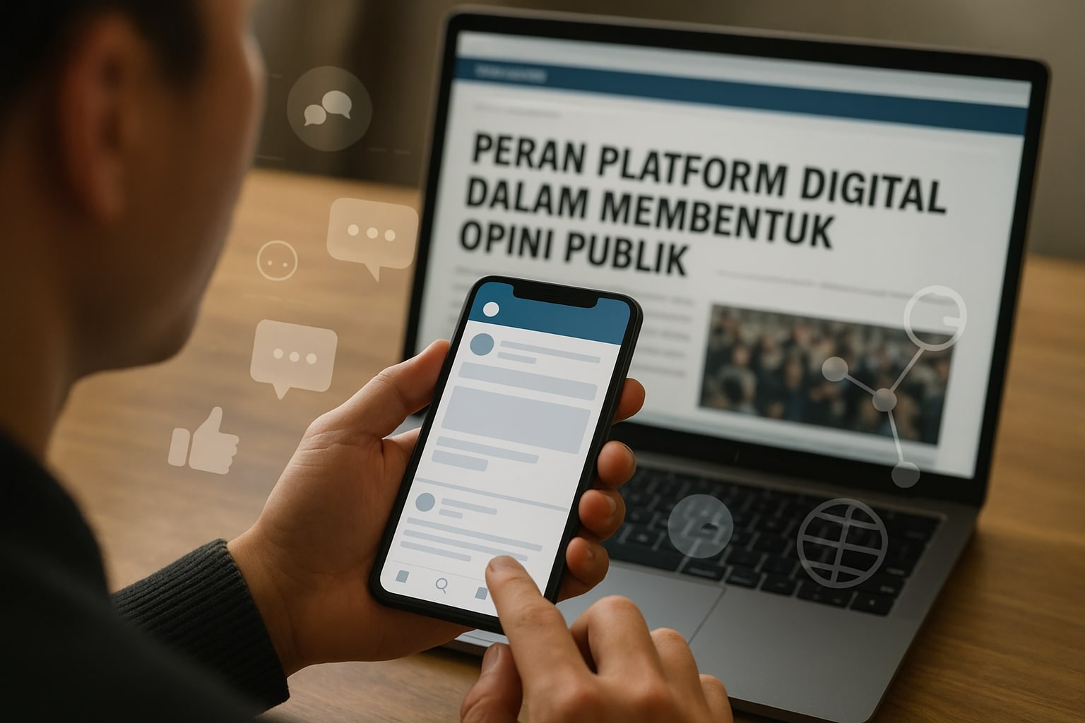 Peran Platform Digital dalam Membentuk Opini Publik