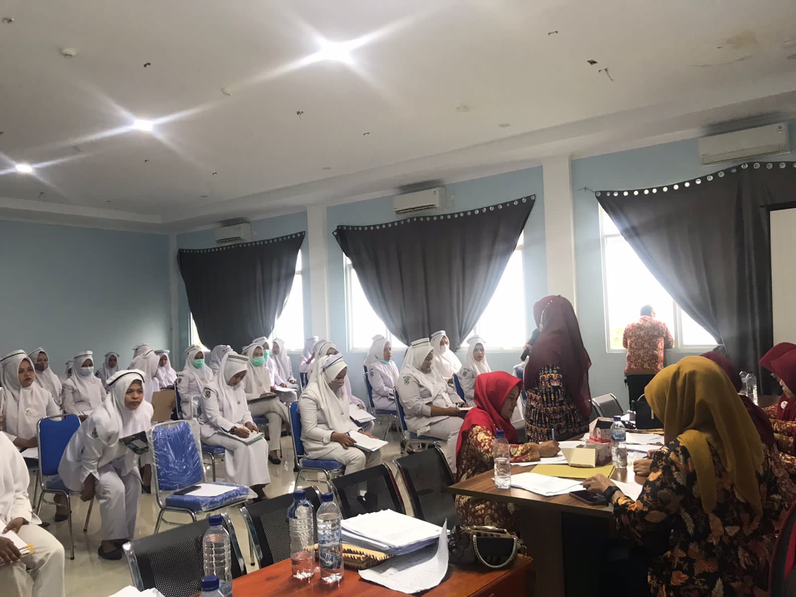  Tingkatkan Kualitas Pelayanan, Bidan dan Perawat RSUD Pratama Tapan Ikuti Ujian Kredensialing