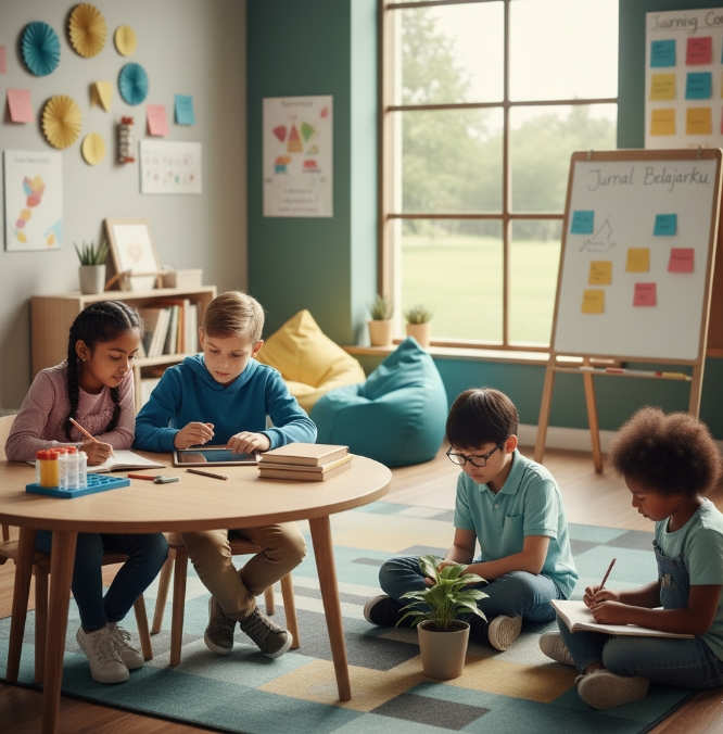 Menumbuhkan Kemandirian Belajar pada Anak Sekolah di Era Modern