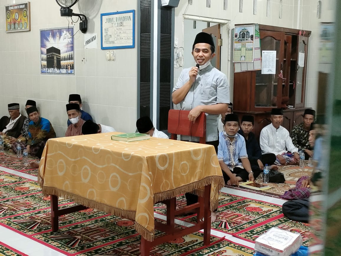 Jamaah Masjid Nurul Islam Kampung Seberang Tarok Dikunjugi Wabup Rudi Hariyansyah, Akan Prioritaskan Sektor Ekonomi Unggulan