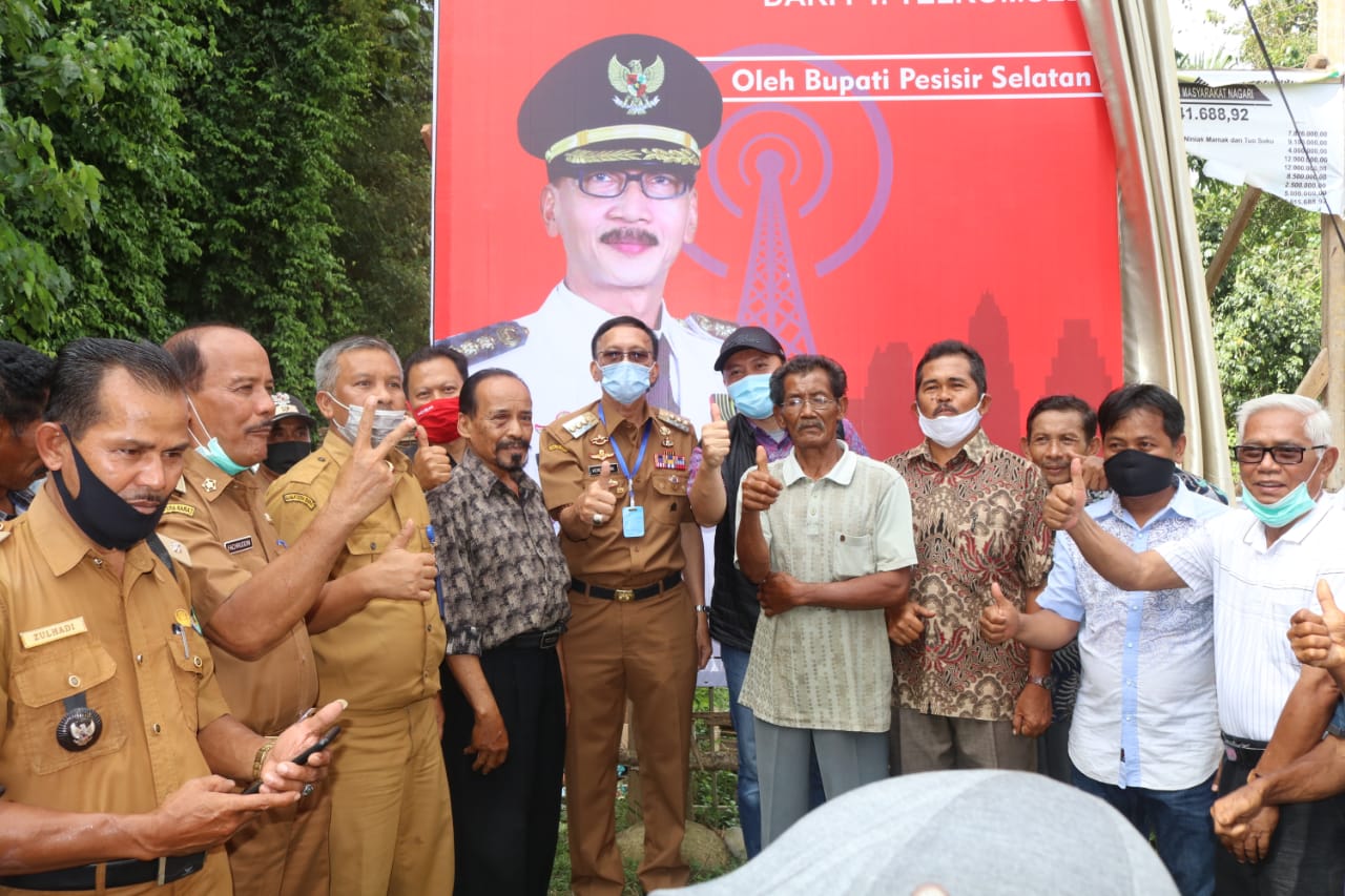 Satu Lagi Daerah BlankSpot Raib Di Pesisir Selatan