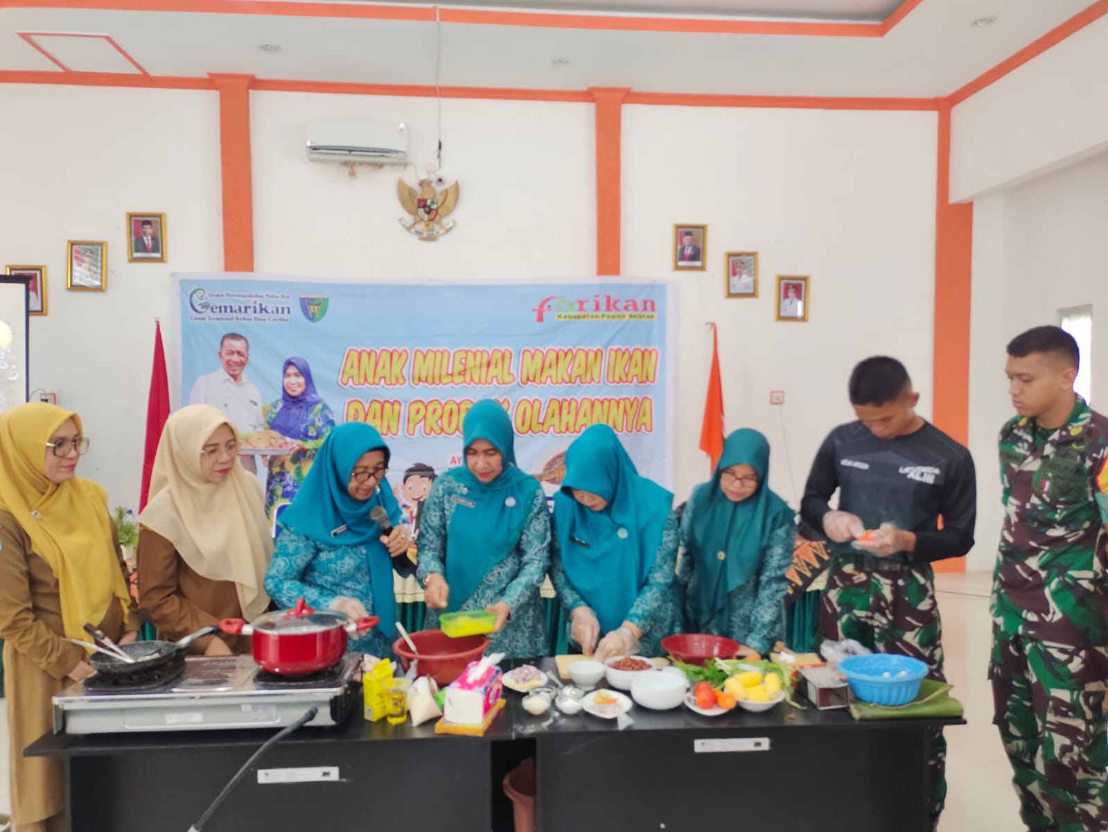 Ketua TP-PKK Pessel Hadiri Sosialisasi Gemarikan