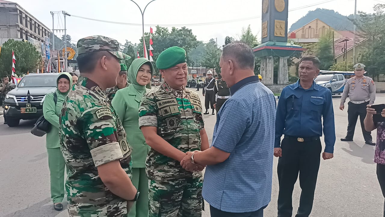 Brigjen. TNI Rayen Obseryl :  Jalin Interaksi Dengan Istansi Terkait, Ciptakan Rasa Aman.