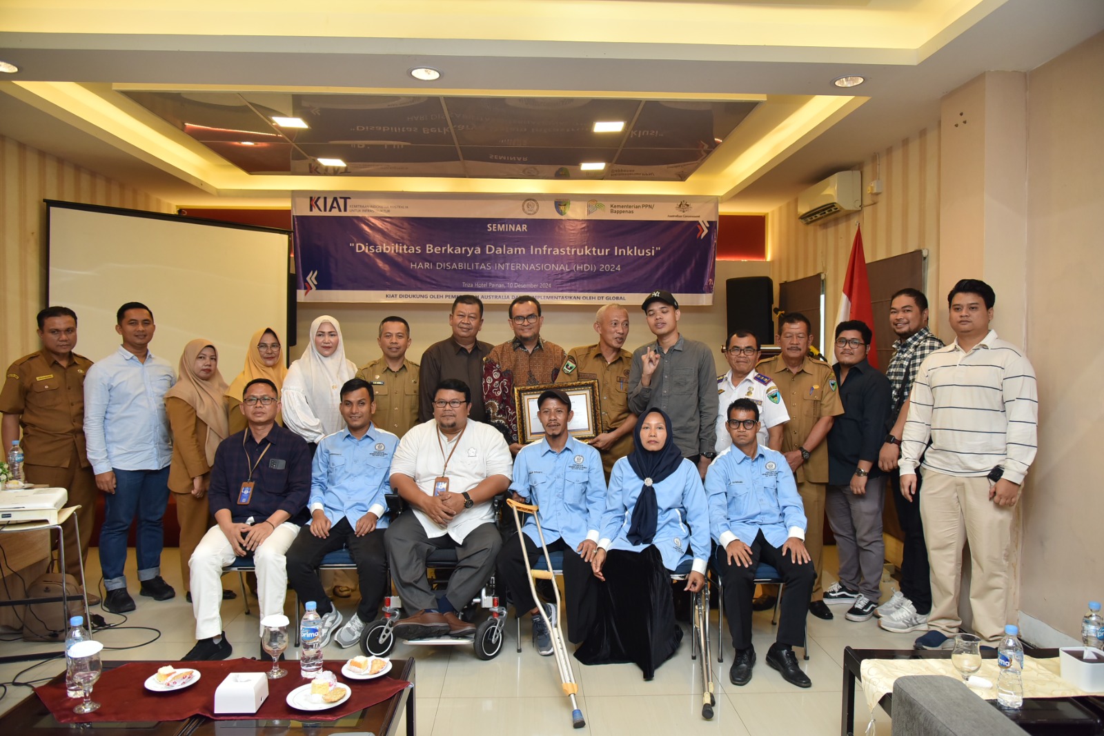 DPC PPDI Pessel Gelar Seminar Dorong Infrastruktur Inklusif bagi Penyandang Disabilitas 