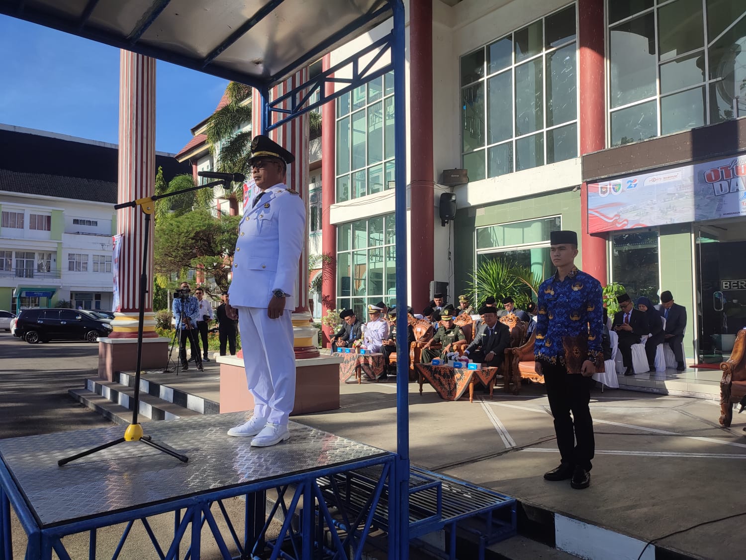 Wabup Pesisir Selatan Pimpin Upacara Hari Otonomi Daerah XXIX 