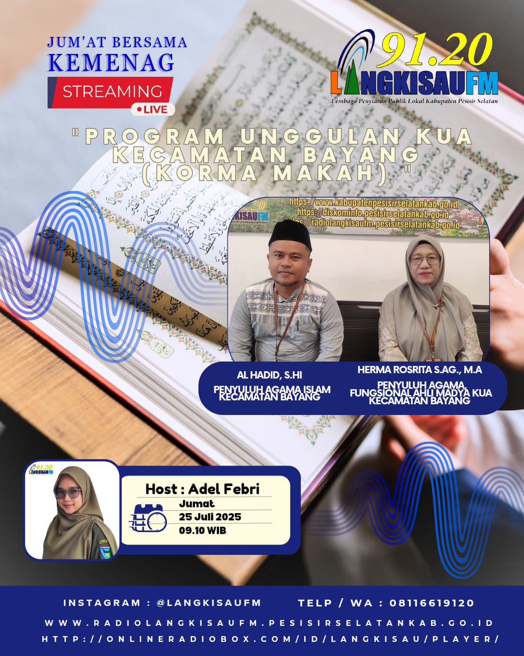  KUA Bayang Luncurkan “KORMA MAKAH” Untuk Tingkatkan Kualitas Hidup Masyarakat