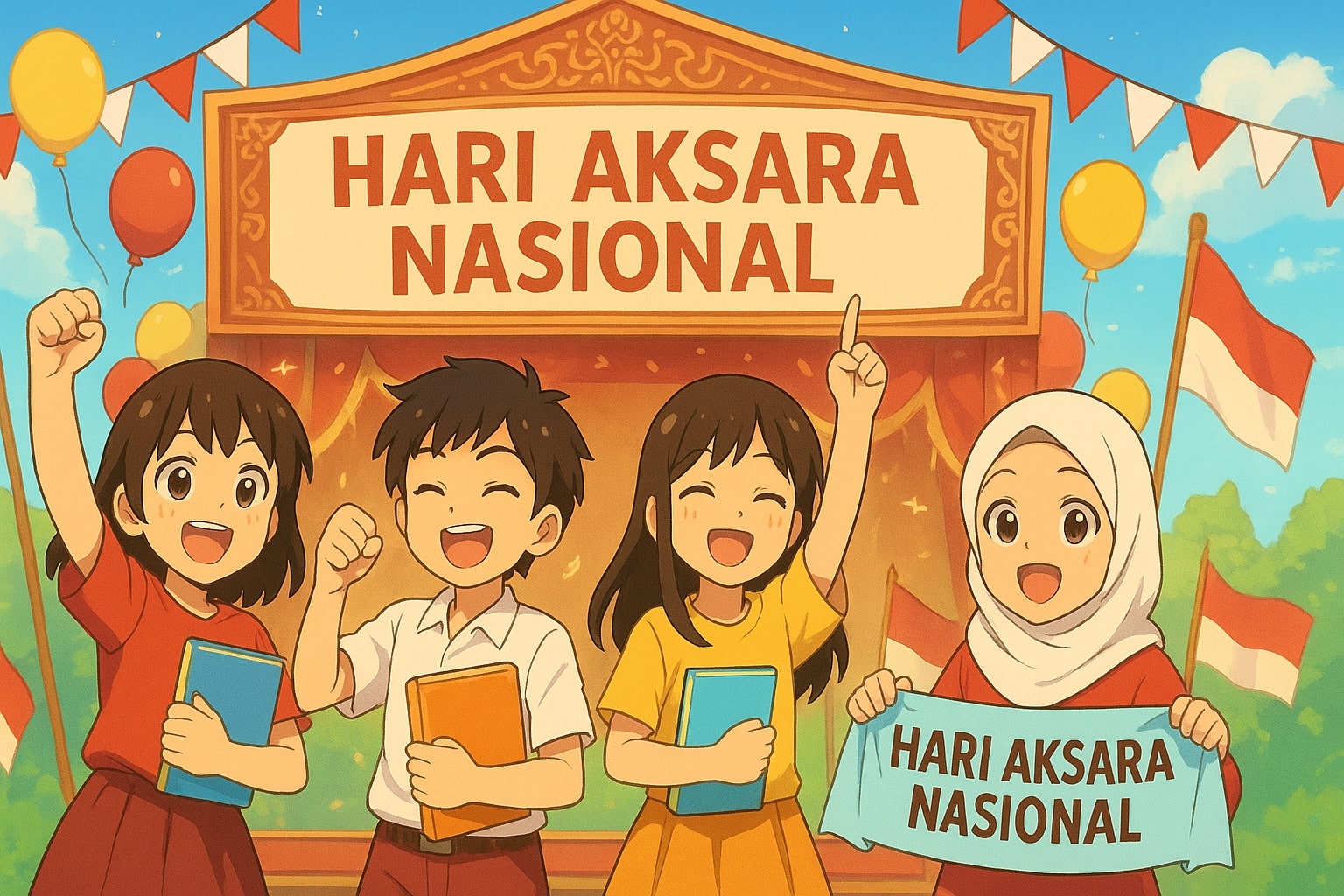Hari Aksara Nasional : Menyalakan Cahaya Pengetahuan di Era Digital