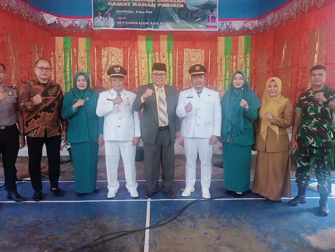 Sertijab Camat Ranah Pesisir, Okta Kurnia Azhat Resmi Gantikan Syafrizal