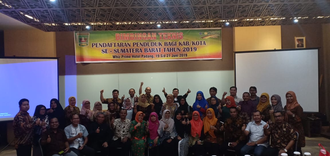 Disdukcapil Ikuti Bimtek Pendaftaran Penduduk secara Digitalisasi