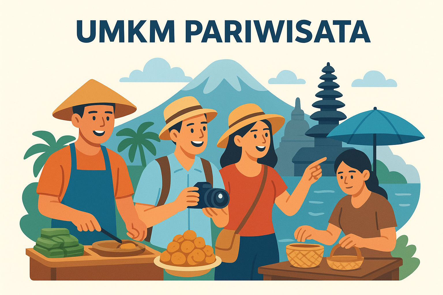 Kolaborasi UMKM dan Destinasi Wisata: Mengangkat Ekonomi Masyarakat di Pesisir Selatan