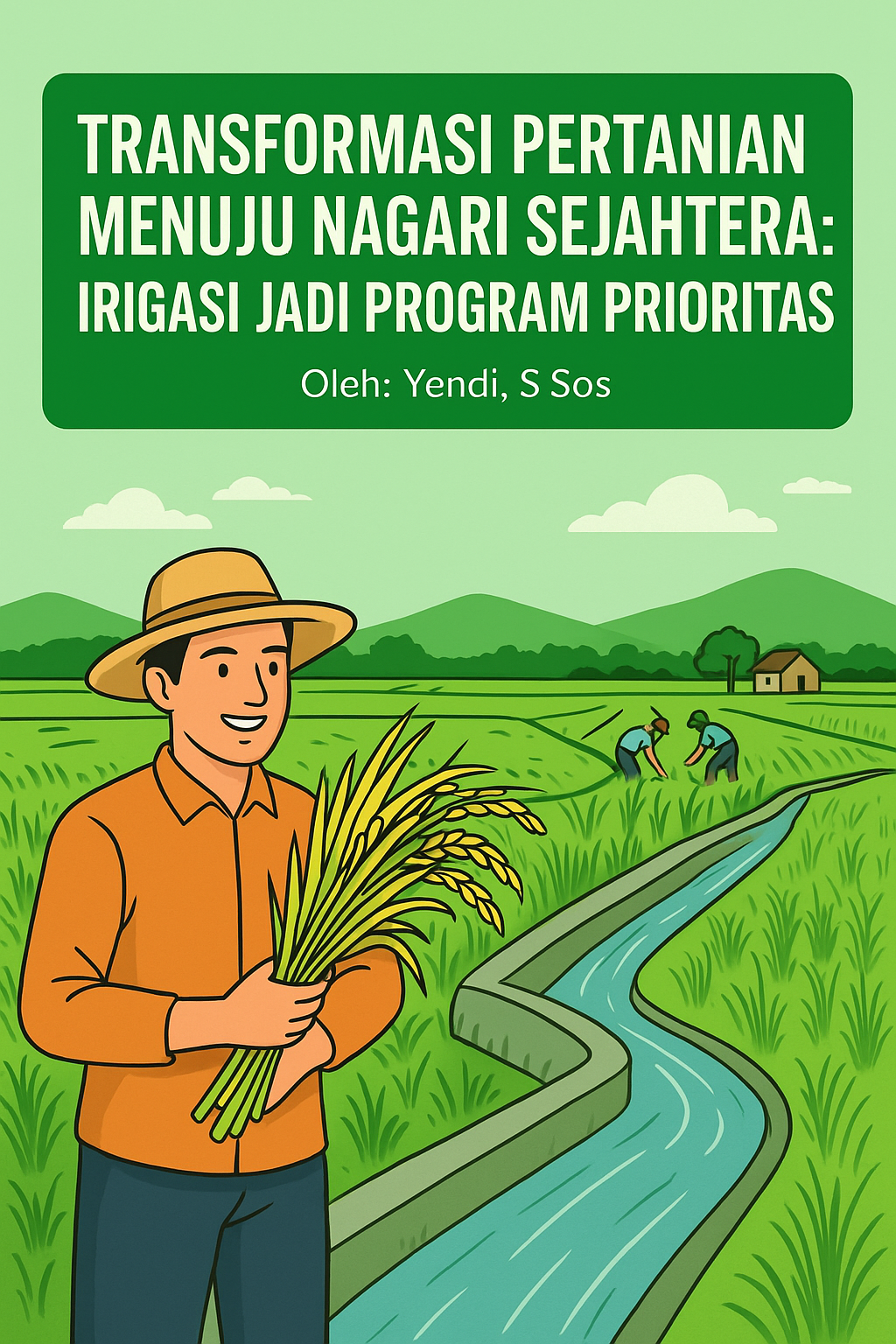 Transformasi Pertanian Menuju Nagari Sejahtera: Irigasi Jadi Program Prioritas