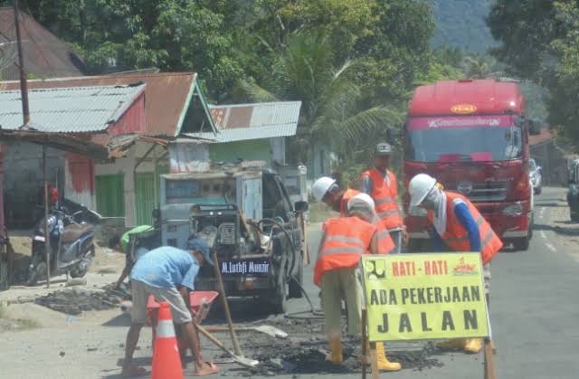 Menjelang TdS Kerusakan Jalan Menjadi Perhatian 