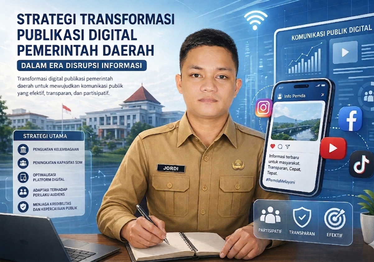 Strategi Transformasi Publikasi Digital Pemerintah Daerah dalam Era Disrupsi Informasi