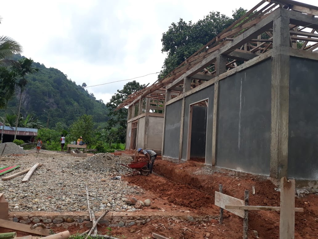 Dinas Pangan Pantau Pembangunan Lumbung Pangan