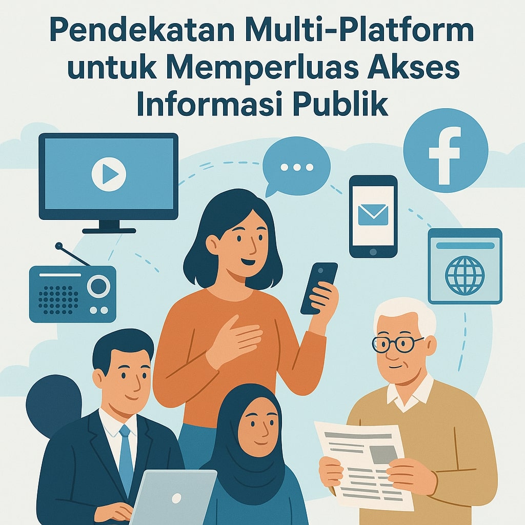 Pendekatan Multi-Platform untuk Memperluas Akses Informasi Publik 