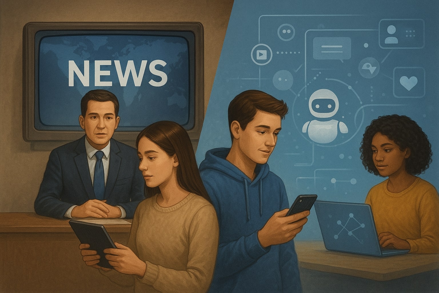 Relasi Media dan Masa Depan Komunikasi: Dari Penyiaran ke Interaksi Sosial Cerdas