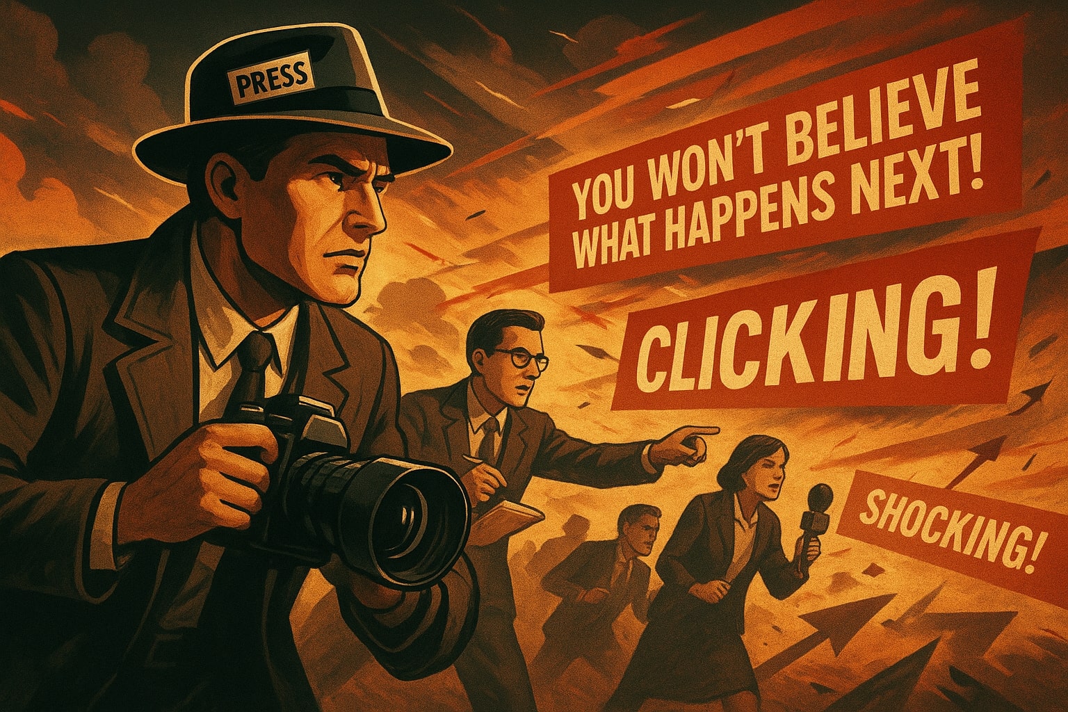 Perang Cepat dan Sengit: Strategi Pers Memenangkan Persaingan di Era \"Clickbait\"